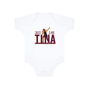 'Just Like Tina' Baby Grow