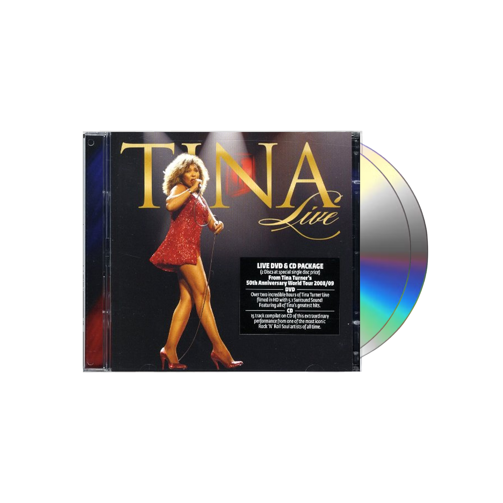 Tina Live! CD / DVD – Tina Turner